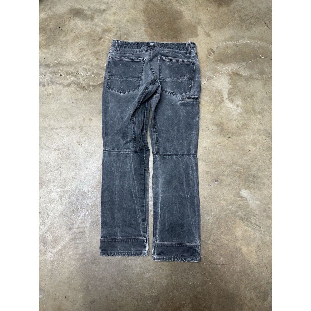 Kuhl Ryder Vintage Patina Dye Canvas Pants Mens 34x31 Charcoal Gorpcore Outdoor